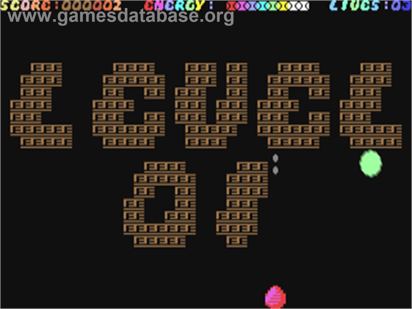 Mega Molecules - Commodore 64 - Artwork - In Game