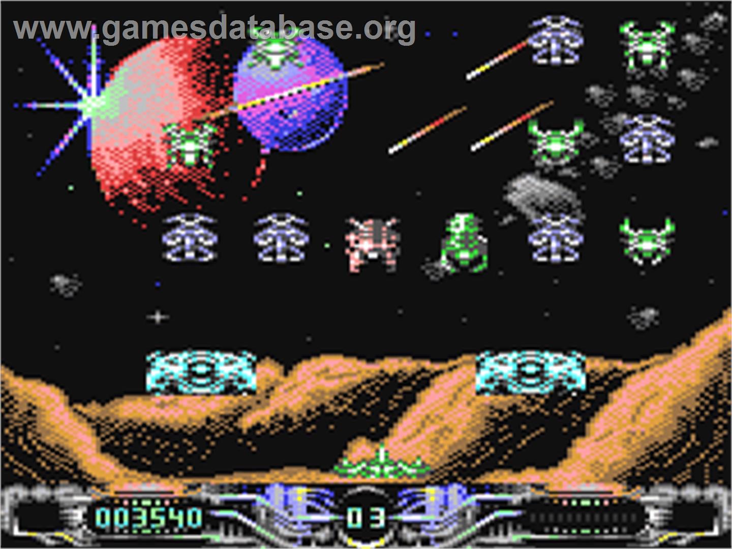 Mega Starforce Remix - Commodore 64 - Artwork - In Game
