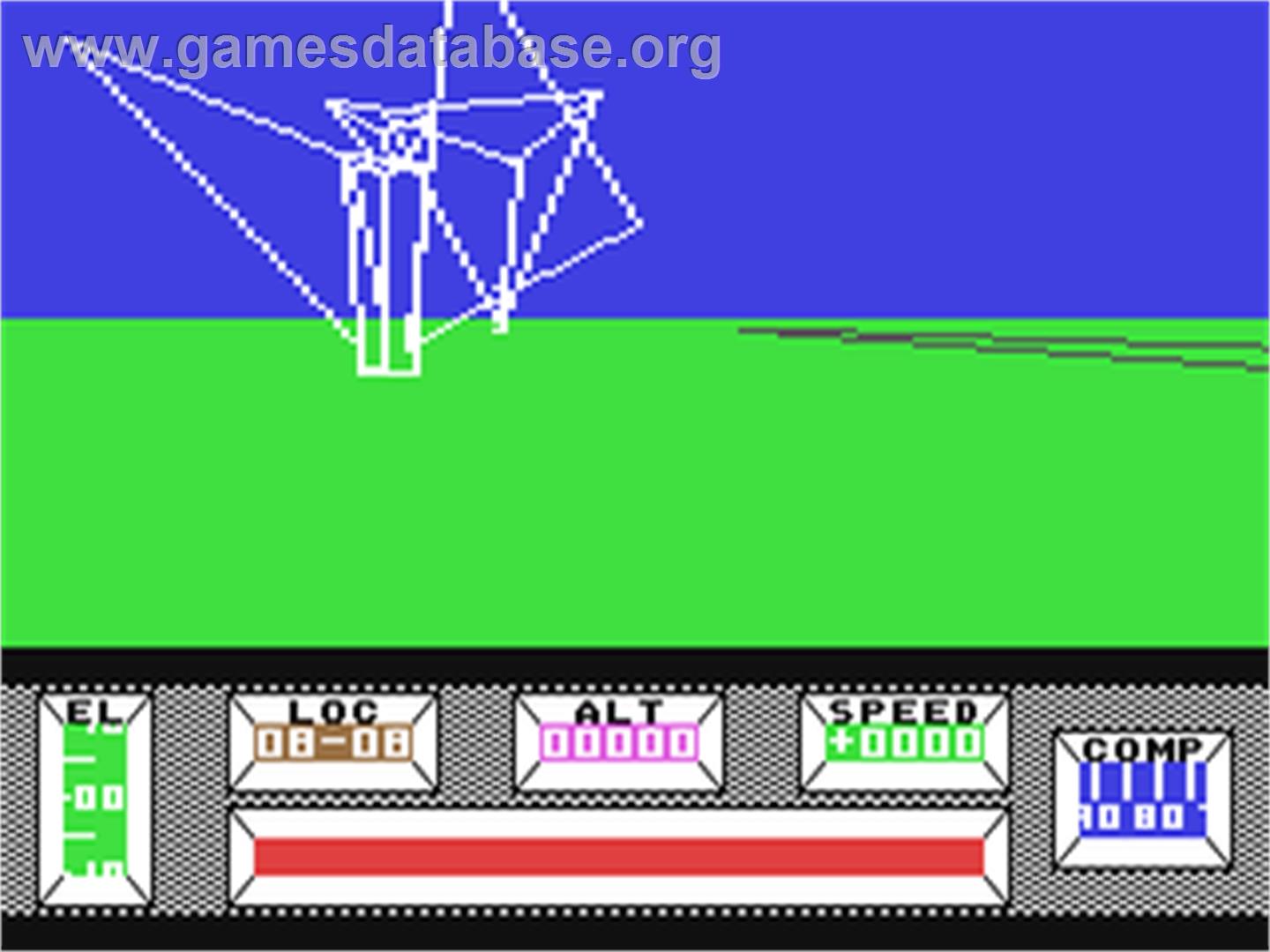 Mercenary: Escape From Targ with the Second City - Commodore 64 - Artwork - In Game