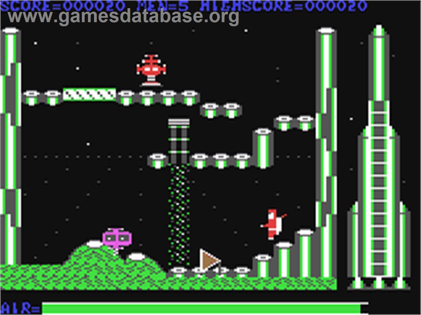Metranaut - Commodore 64 - Artwork - In Game