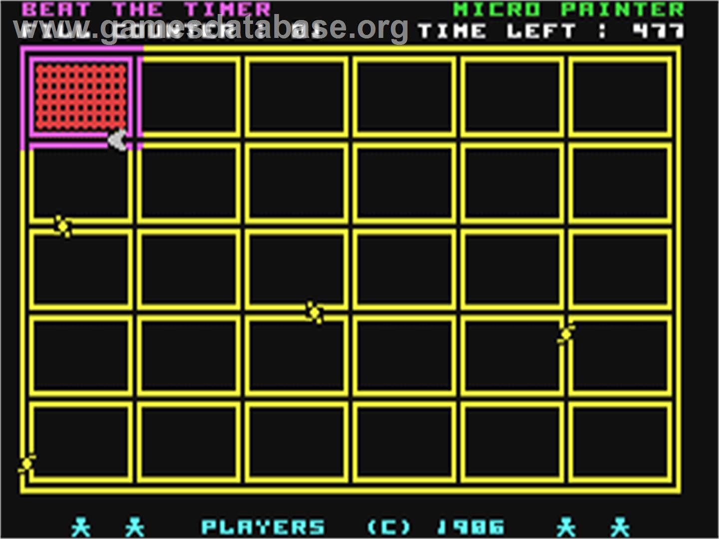Micro Painter - Commodore 64 - Artwork - In Game