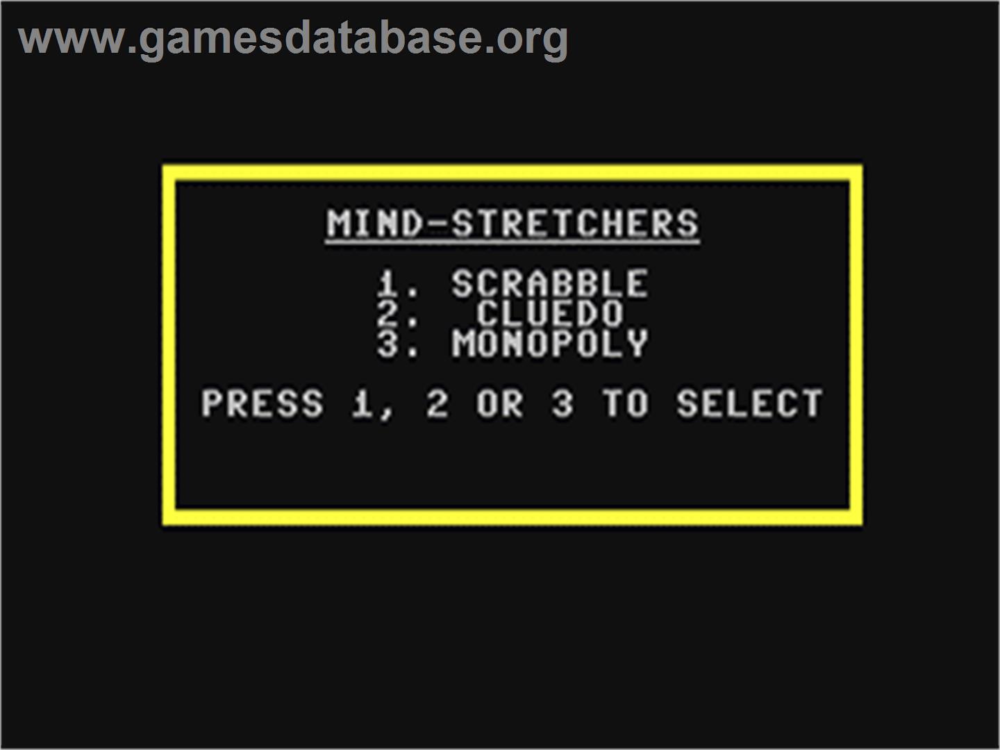 Mind-Stretchers - Commodore 64 - Artwork - In Game