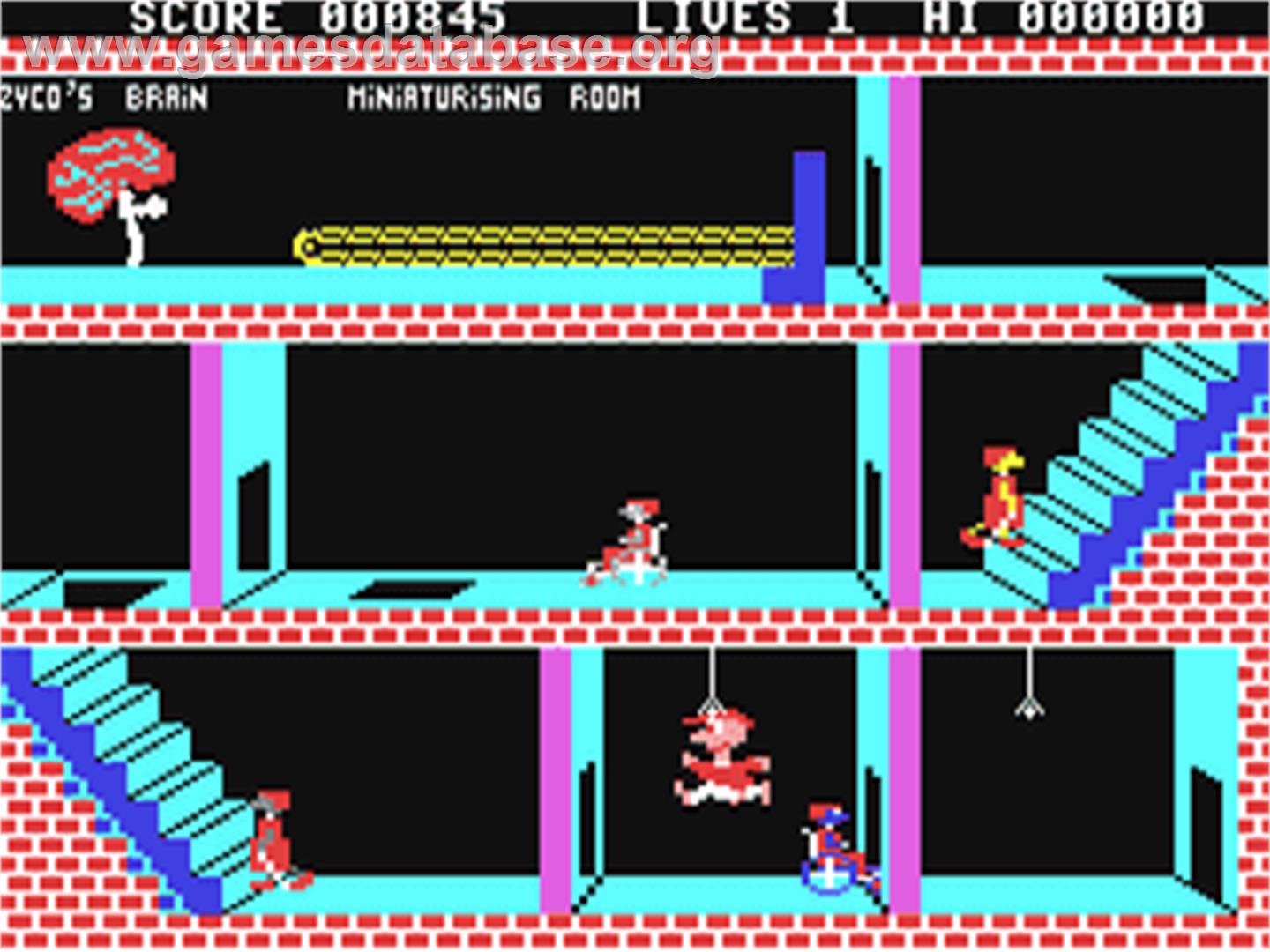 Mind Control - Commodore 64 - Artwork - In Game
