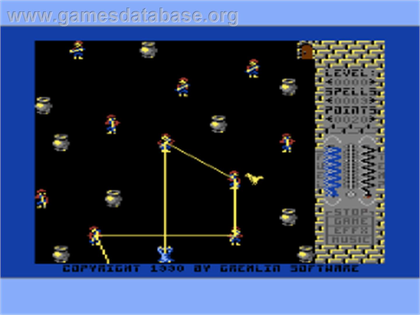 Mindbender (Gilsoft) - Commodore 64 - Artwork - In Game