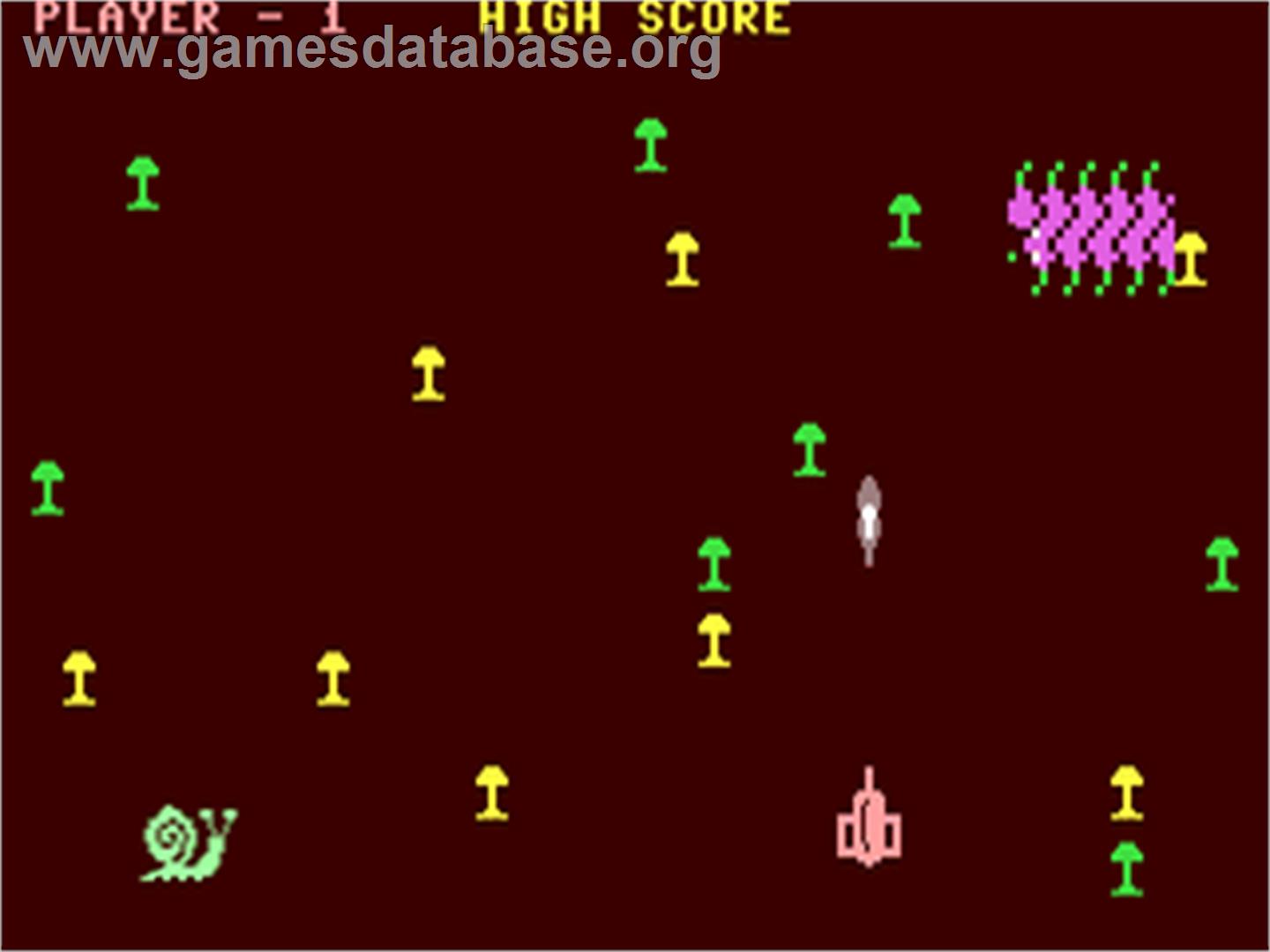 Minipedes - Commodore 64 - Artwork - In Game