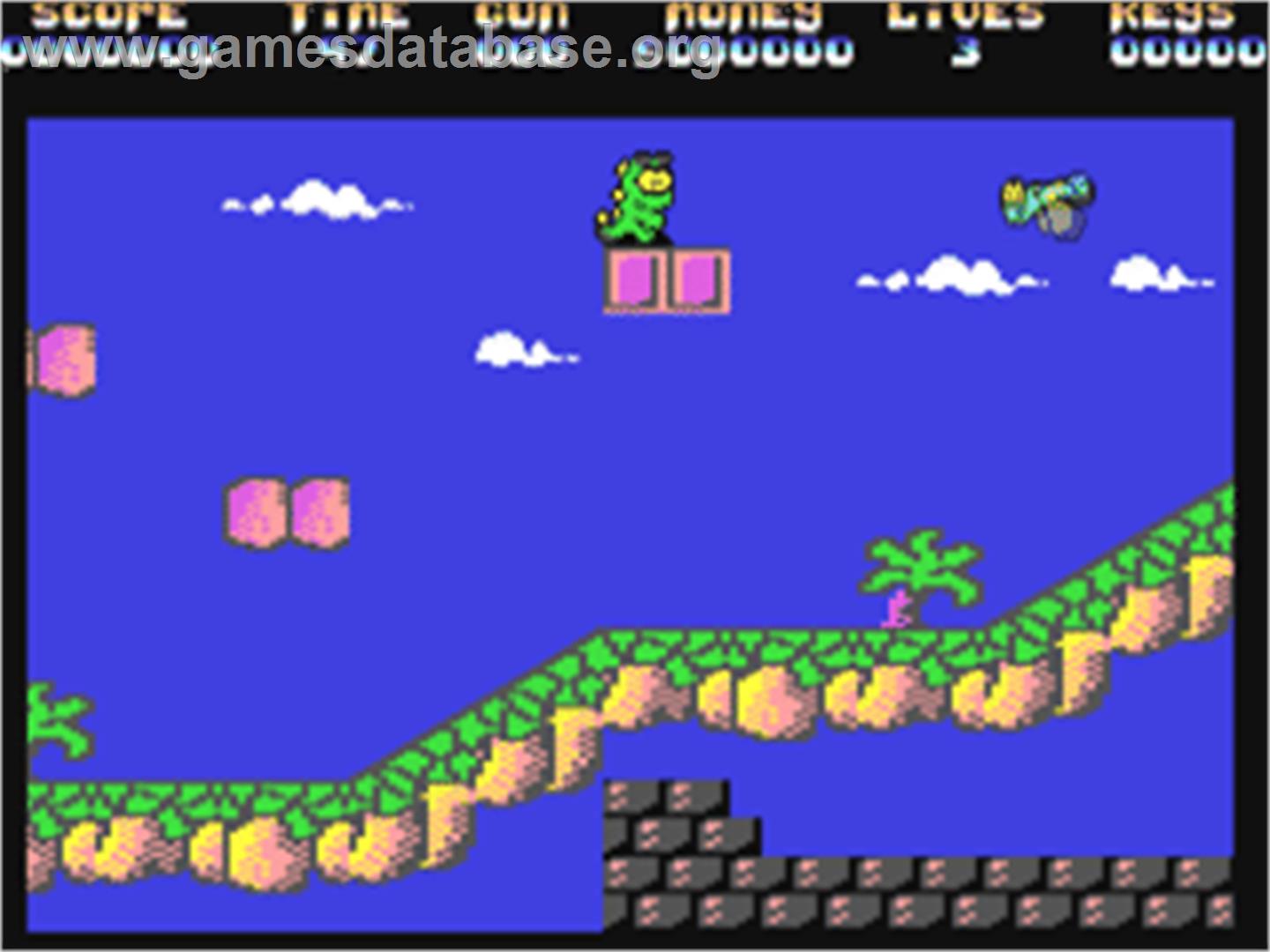 Misfortune - Commodore 64 - Artwork - In Game