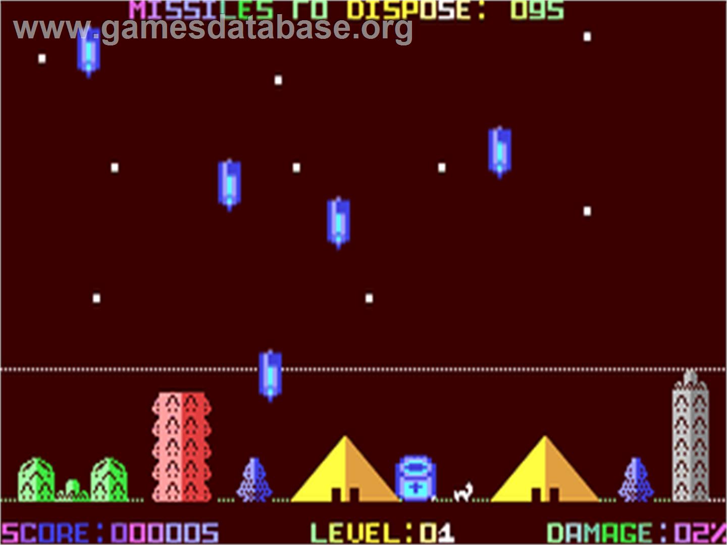 Missile Busters 2 - Commodore 64 - Artwork - In Game
