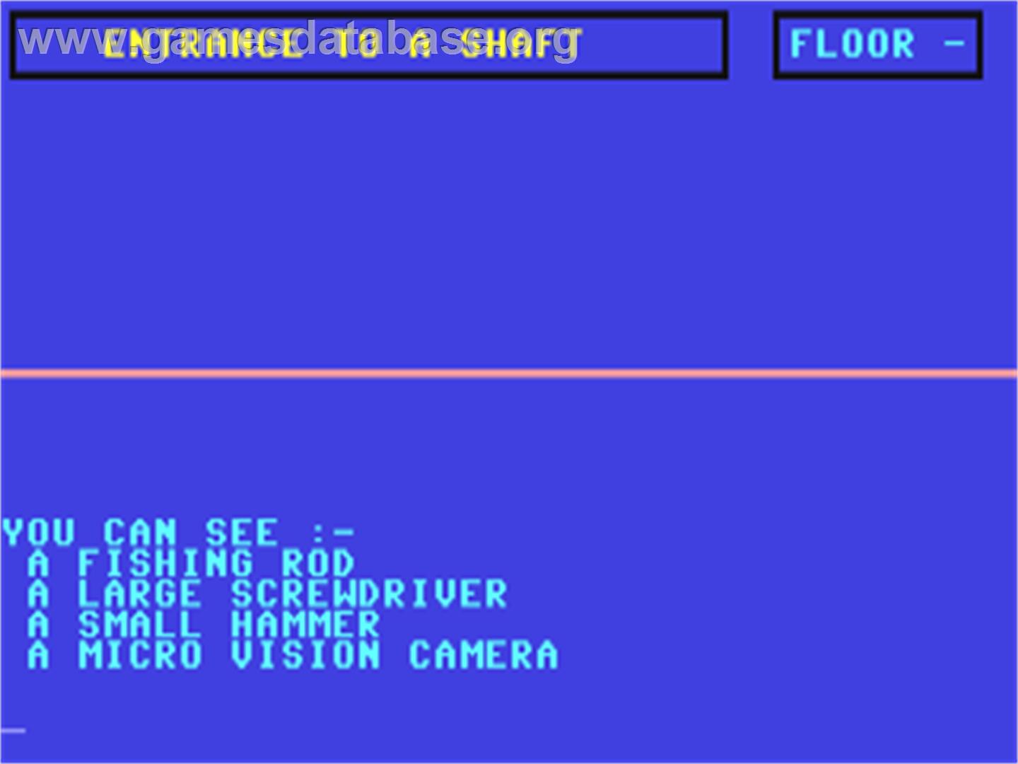 Mission - Commodore 64 - Artwork - In Game