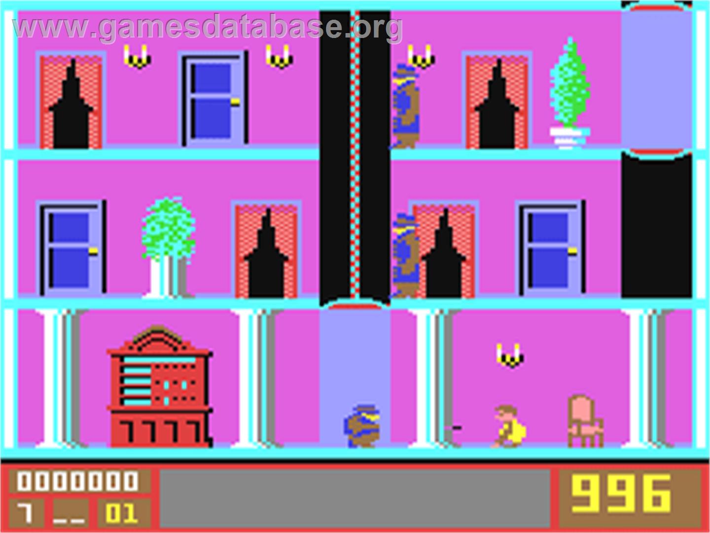 Mission Elevator - Commodore 64 - Artwork - In Game