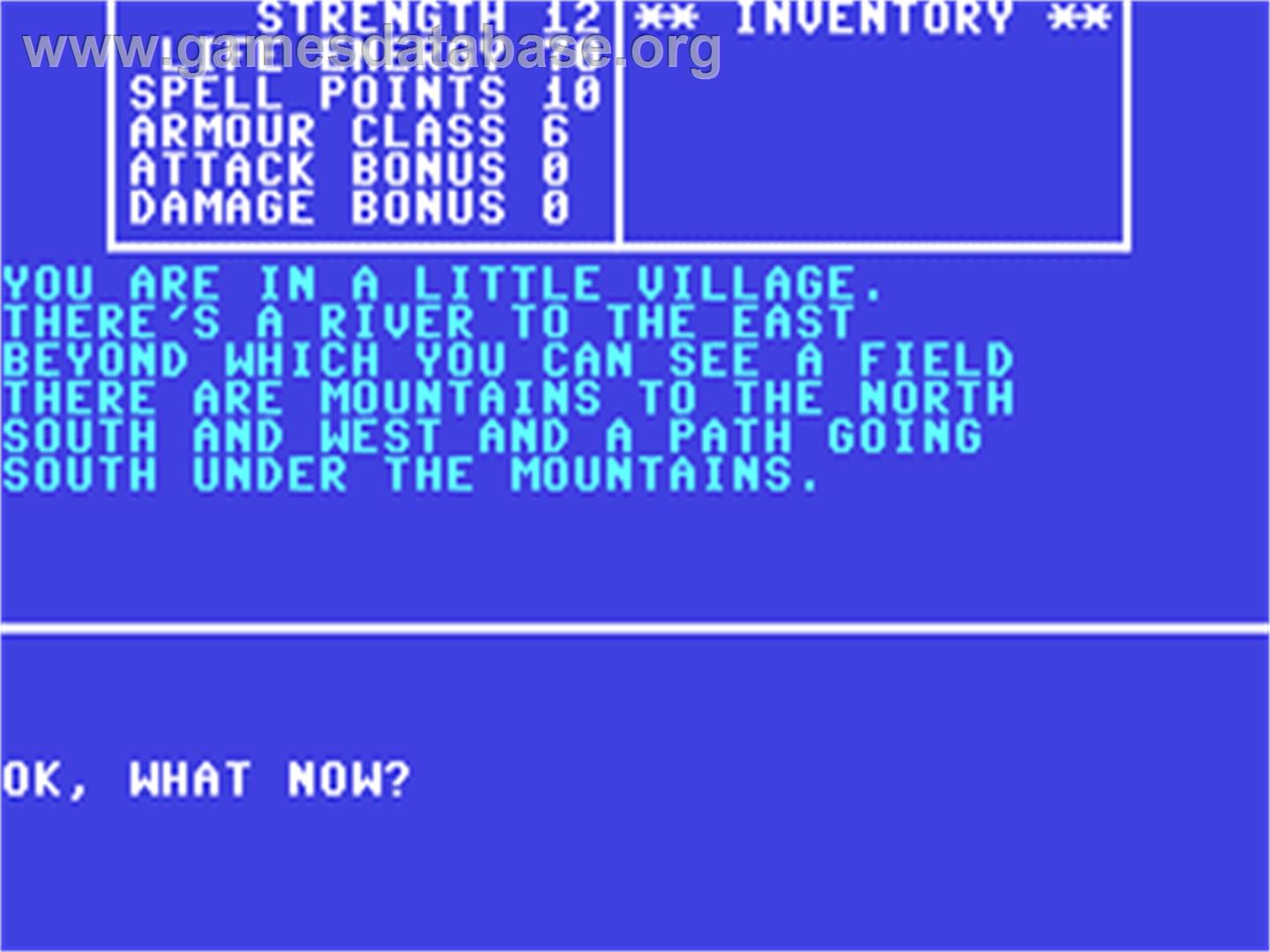 Mission Om - Commodore 64 - Artwork - In Game