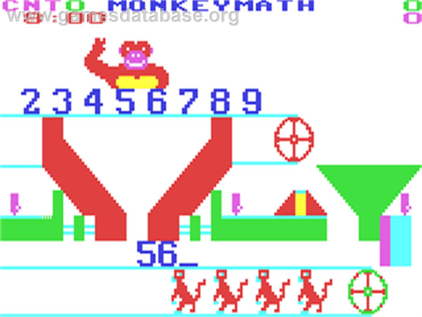 Monkeymath - Commodore 64 - Artwork - In Game
