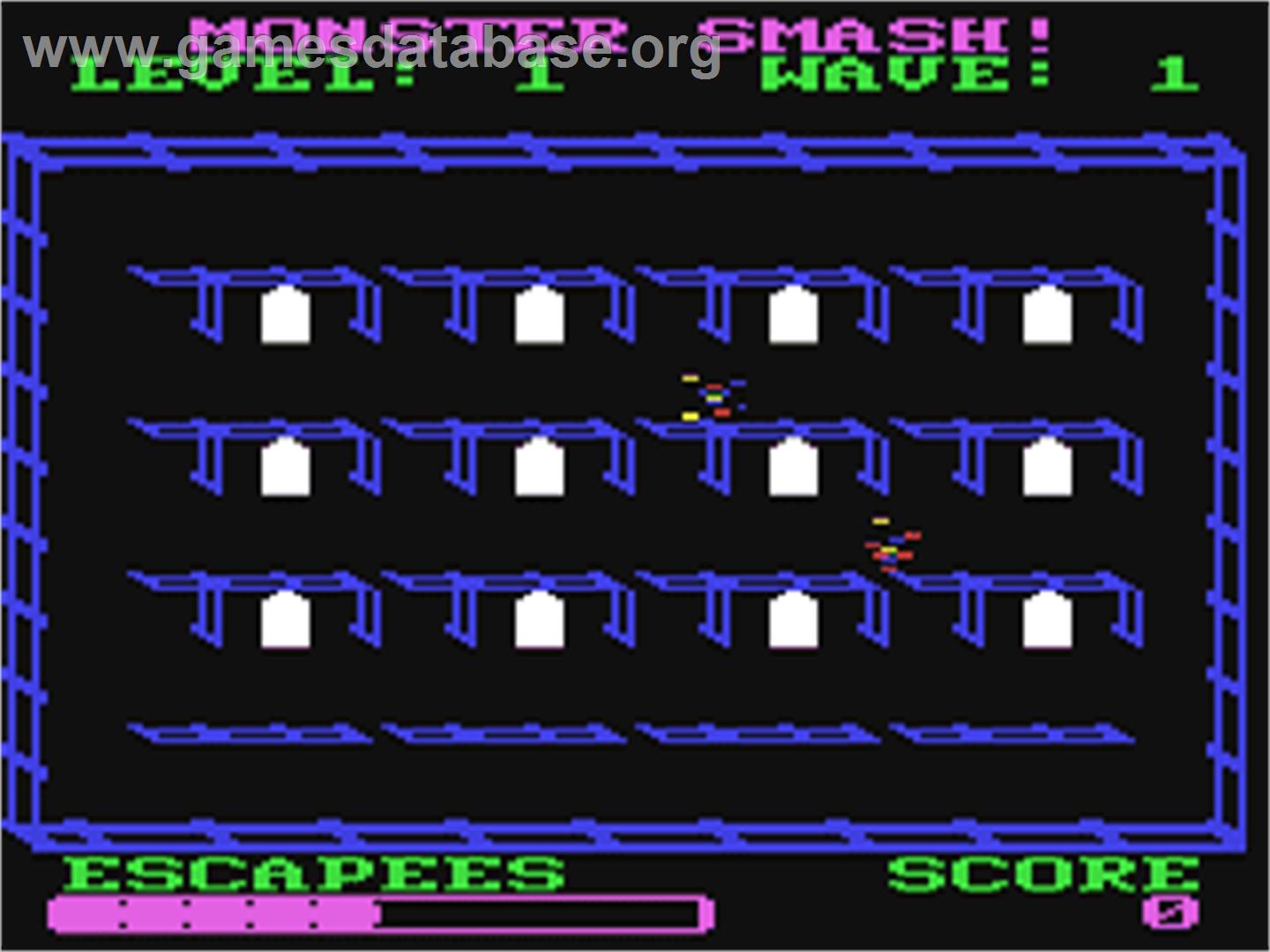 Monster Smash - Commodore 64 - Artwork - In Game