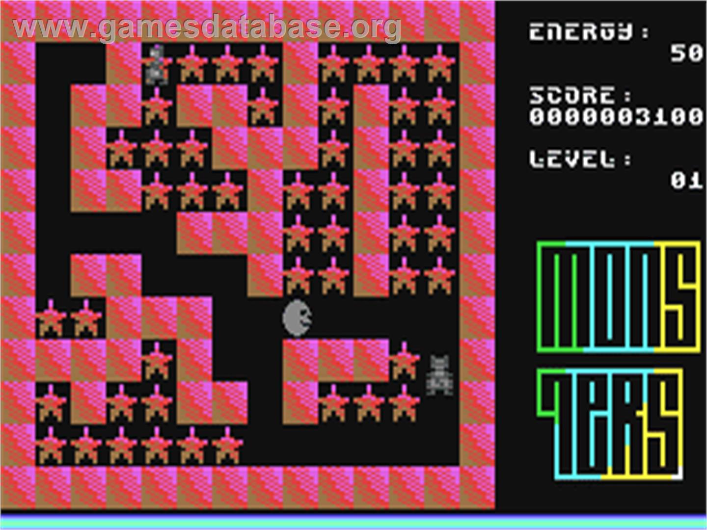 Monsters (J & F Publishing) - Commodore 64 - Artwork - In Game