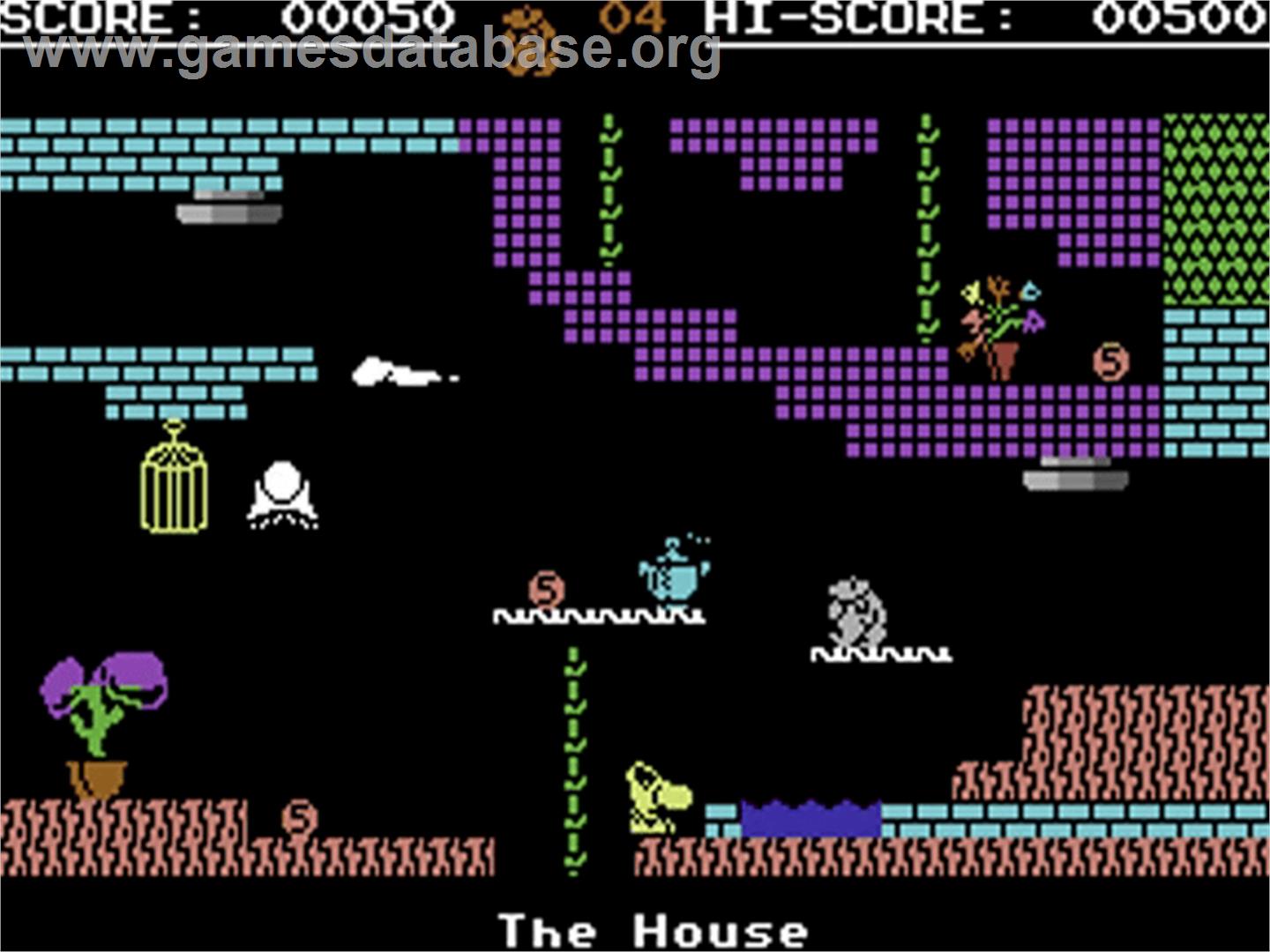 Monty on the Run - Commodore 64 - Artwork - In Game