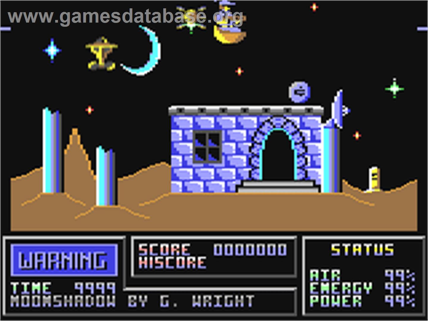 MoonShadow (Idea Software) - Commodore 64 - Artwork - In Game