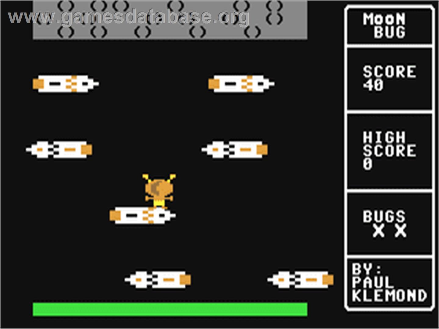 Moon Bug - Commodore 64 - Artwork - In Game