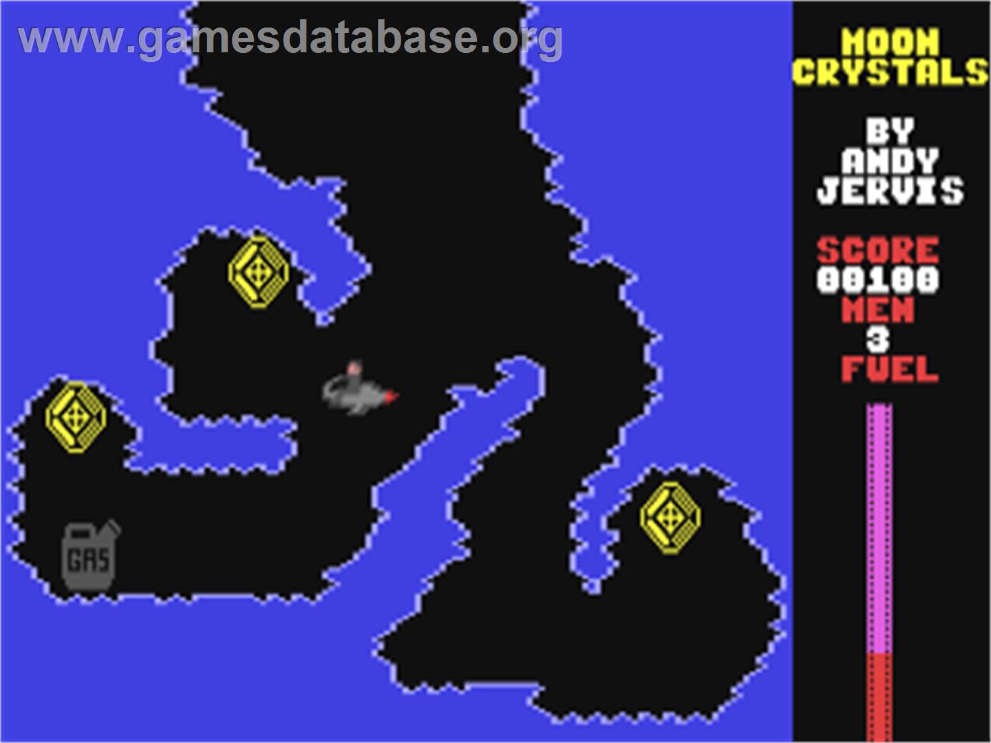 Moon Crystals - Commodore 64 - Artwork - In Game