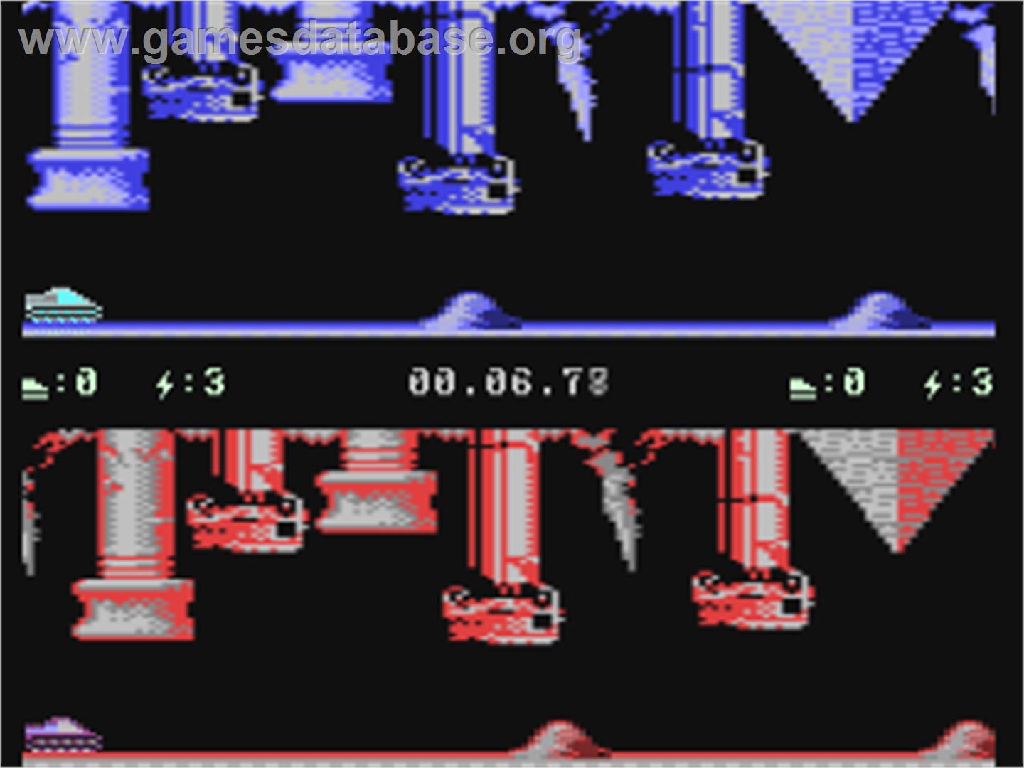 Moonracer - Commodore 64 - Artwork - In Game