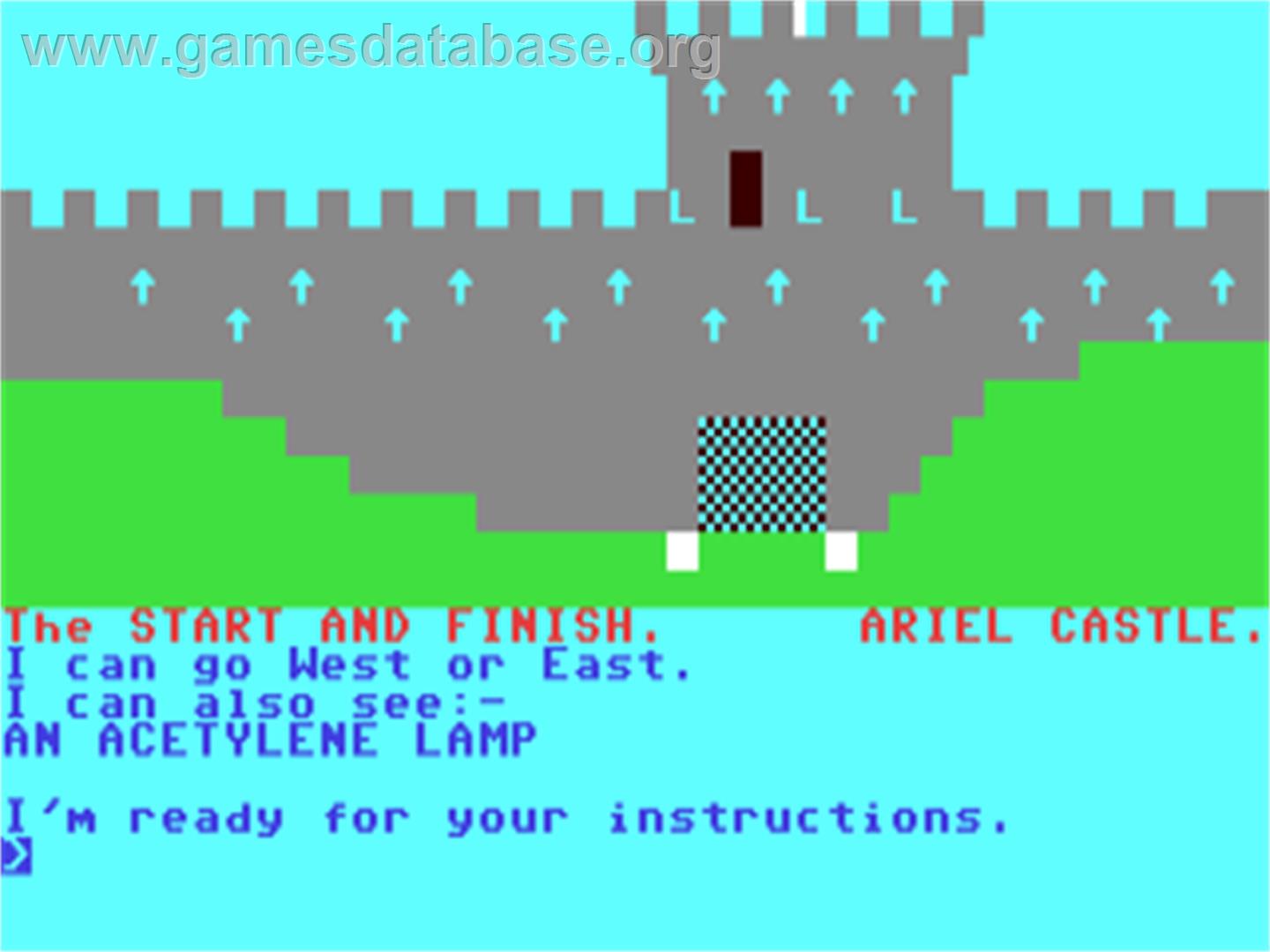 Motorcycle Crazy - Commodore 64 - Artwork - In Game