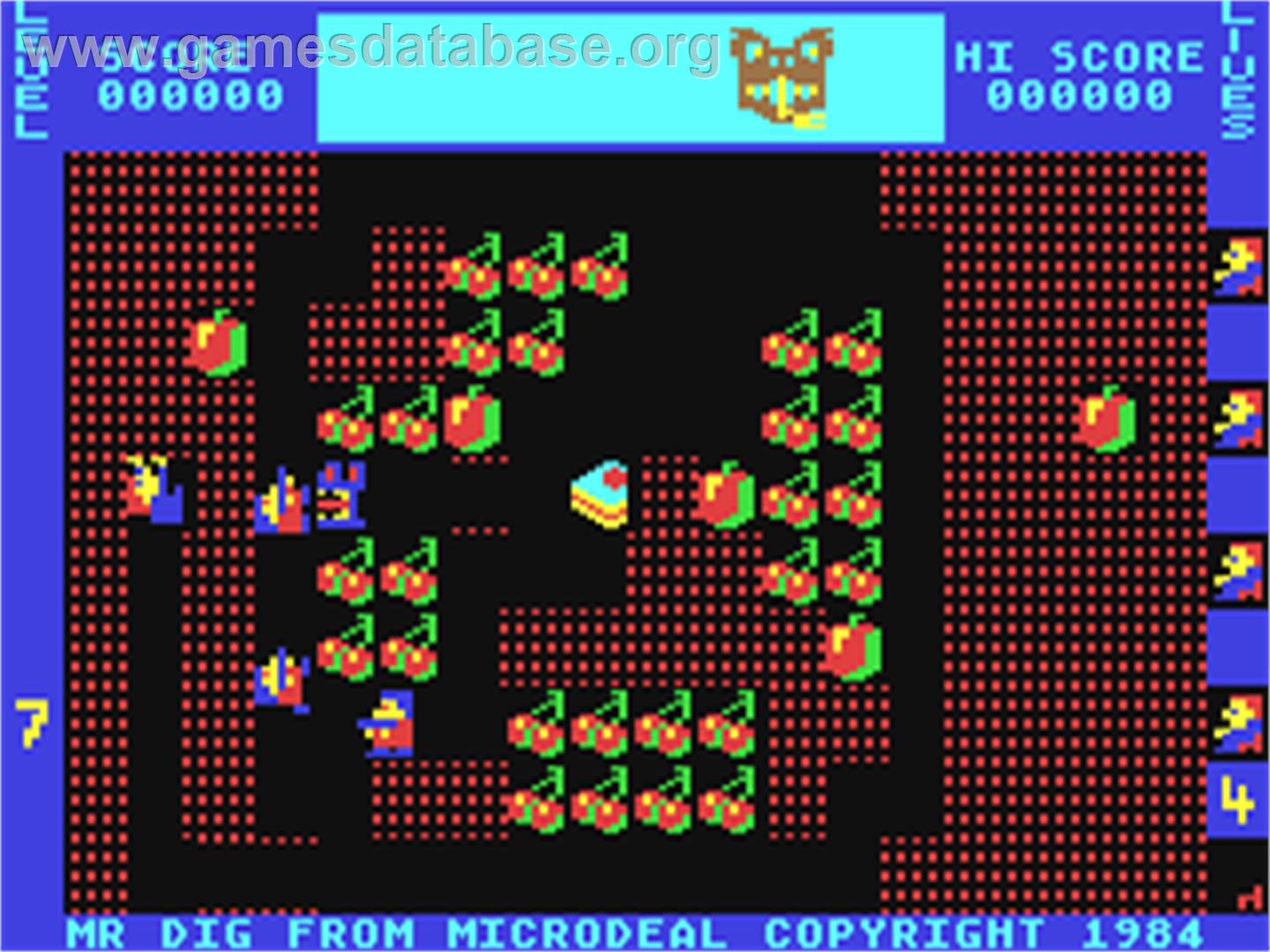 Mr. Dig - Commodore 64 - Artwork - In Game
