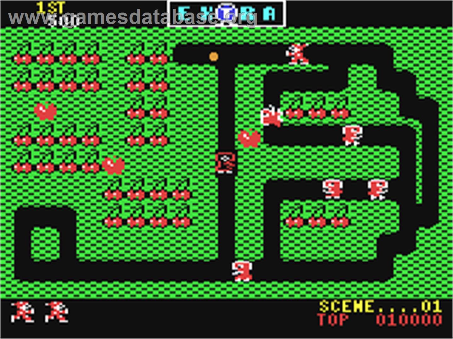 Mr. Do! - Commodore 64 - Artwork - In Game