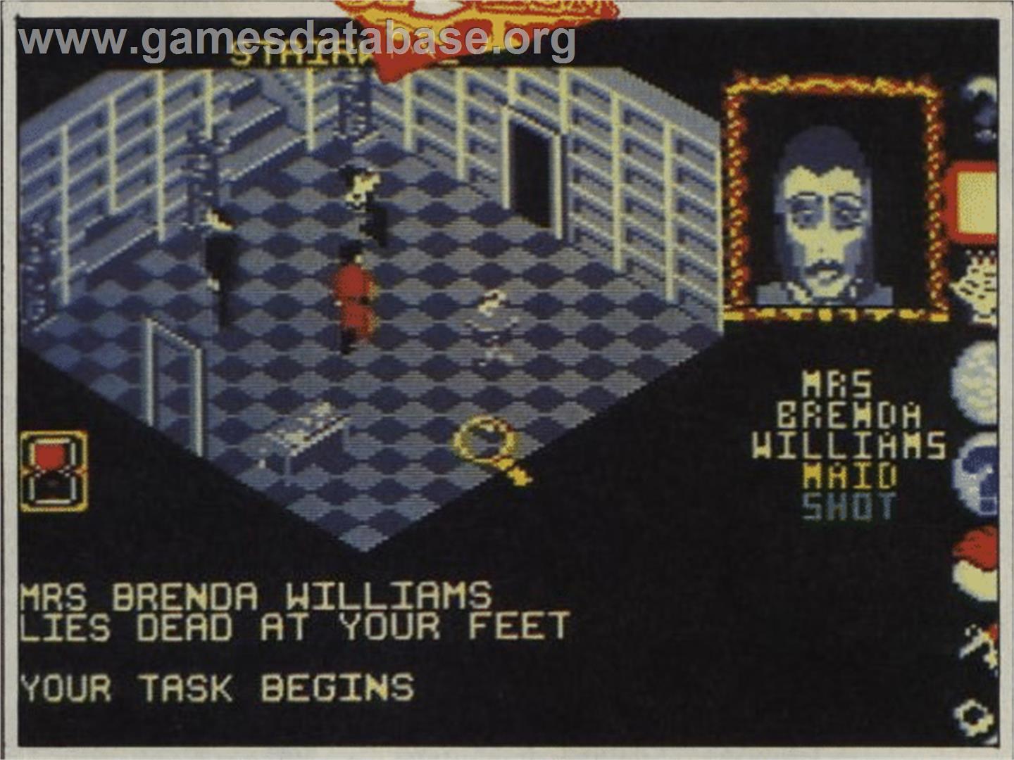 Murder (Rabbit Software) - Commodore 64 - Artwork - In Game