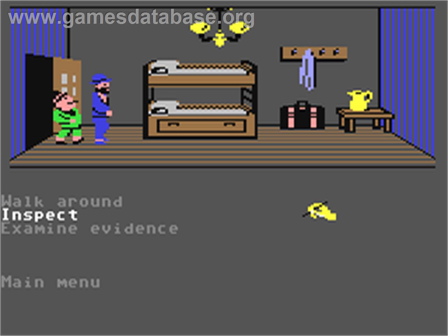 Murder on the Mississippi - Commodore 64 - Artwork - In Game