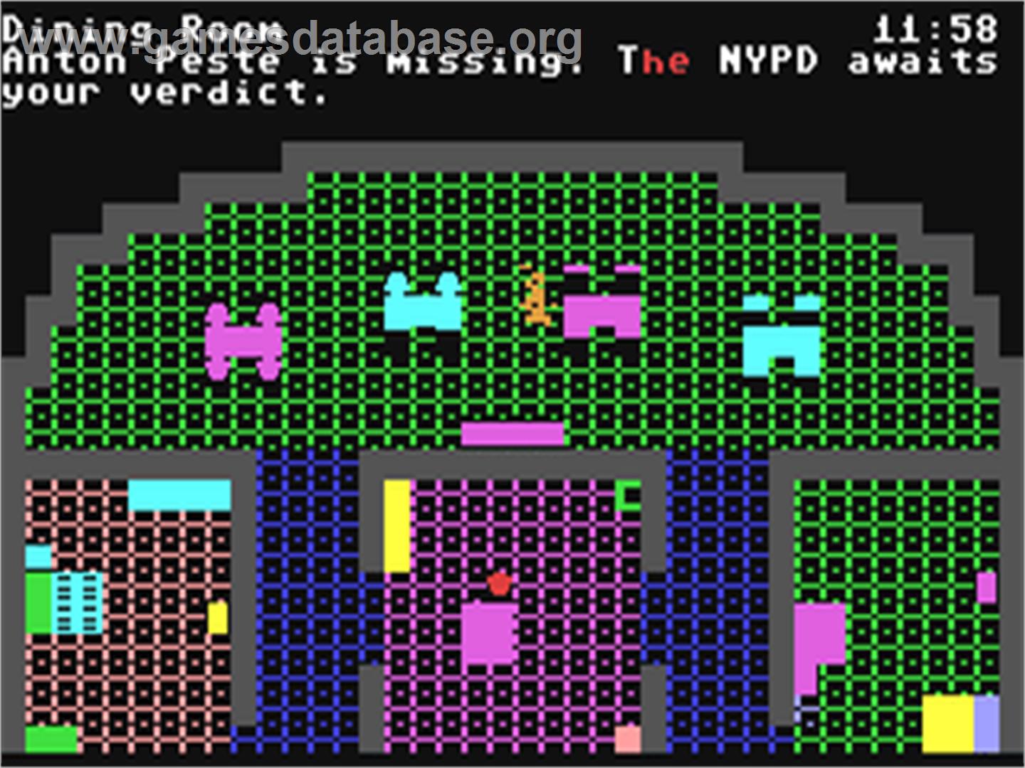Murder on the Zinderneuf - Commodore 64 - Artwork - In Game