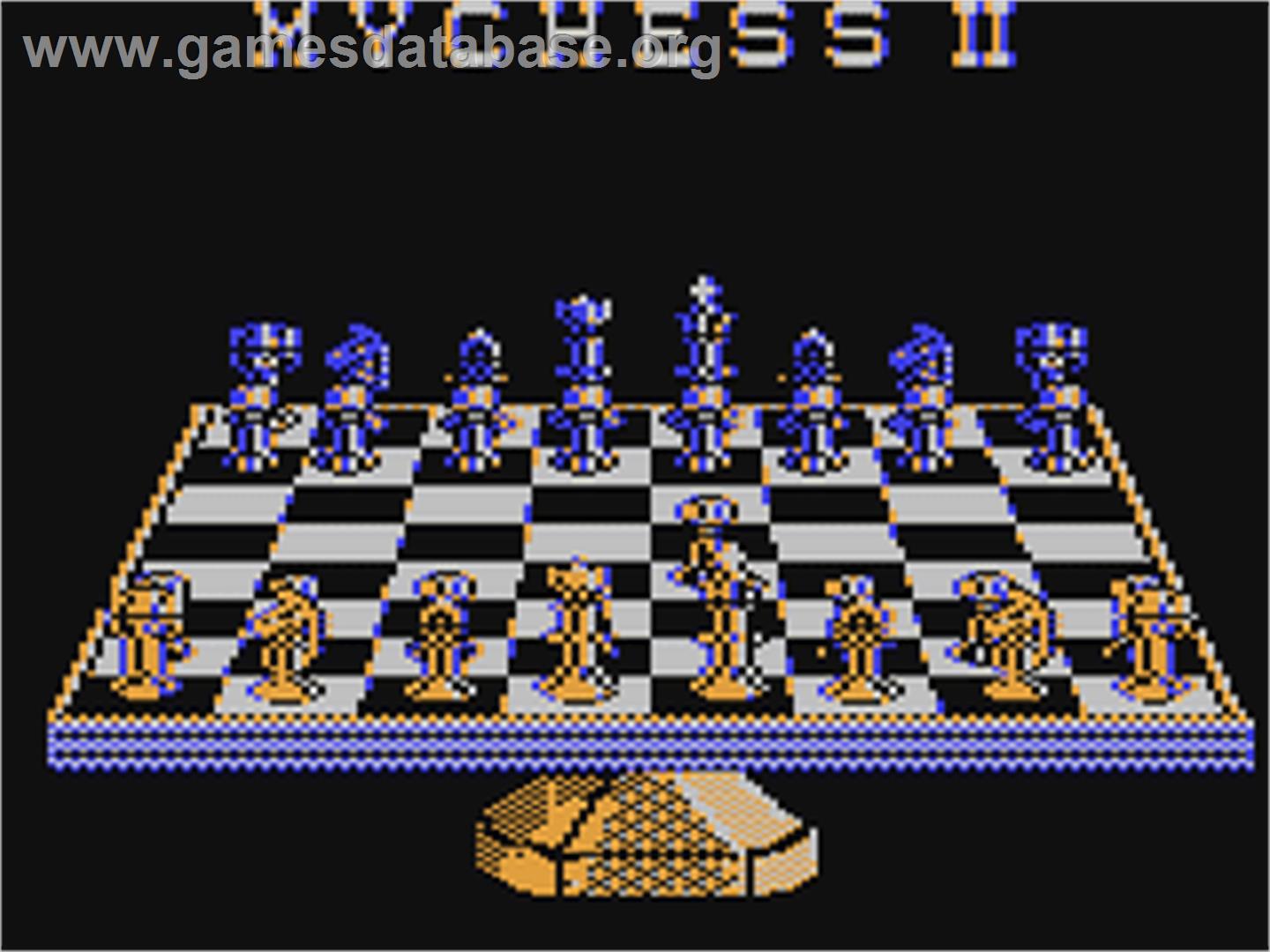 Mychess 2 - Commodore 64 - Artwork - In Game
