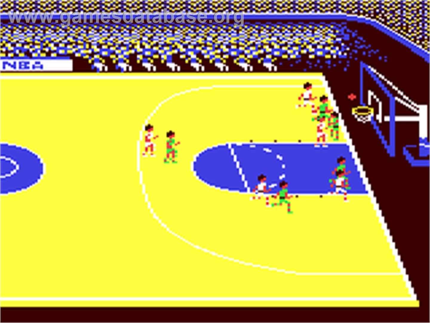Nba - Commodore 64 - Artwork - In Game
