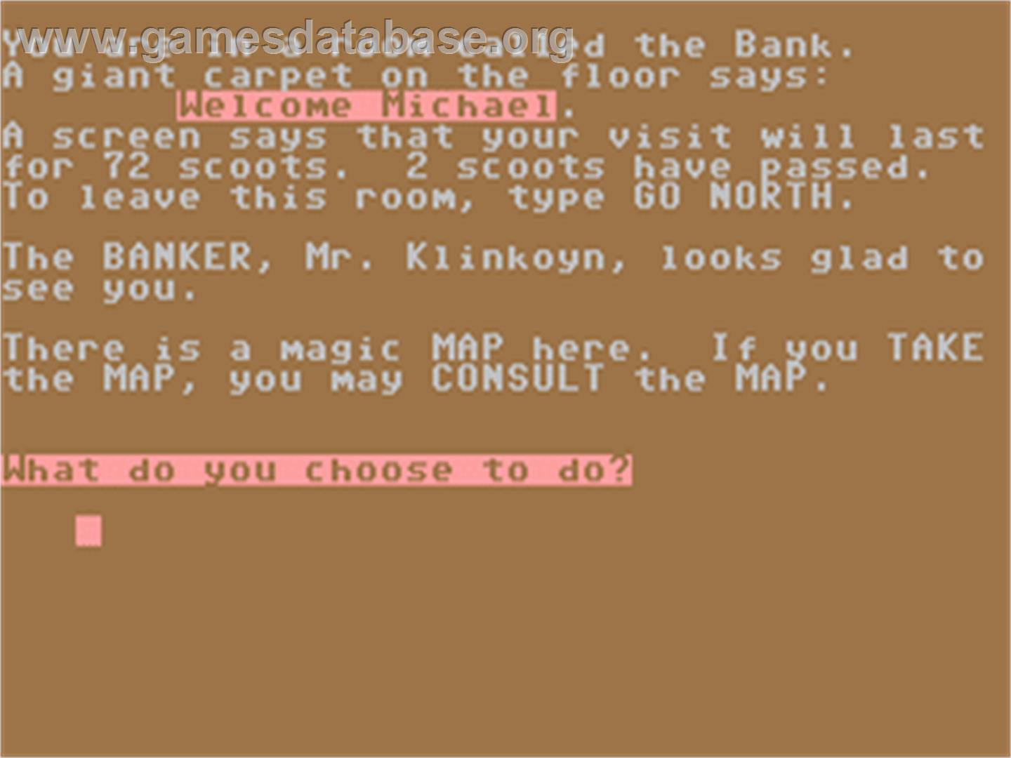 Nellan Is Thirsty - Commodore 64 - Artwork - In Game