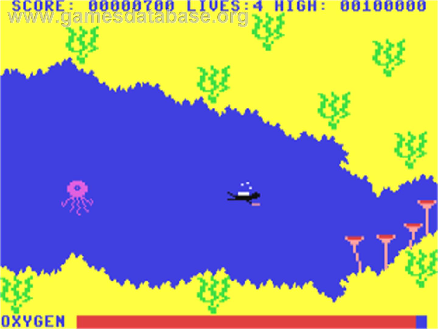 Neptune's Daughters - Commodore 64 - Artwork - In Game