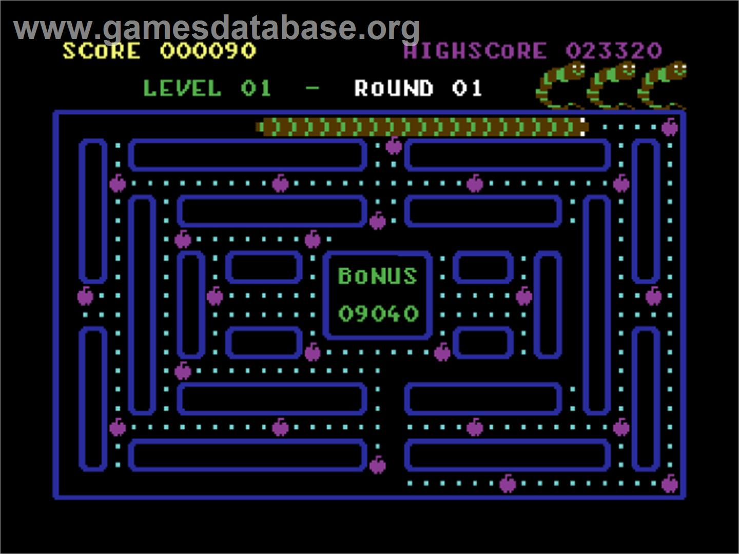 Nibbler (Loadstar) - Commodore 64 - Artwork - In Game