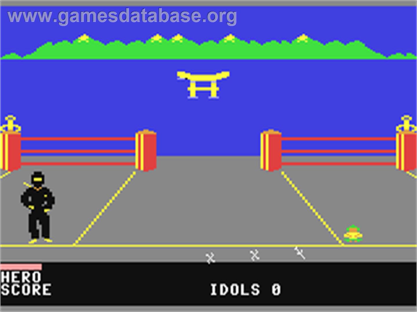 Ninja - Commodore 64 - Artwork - In Game