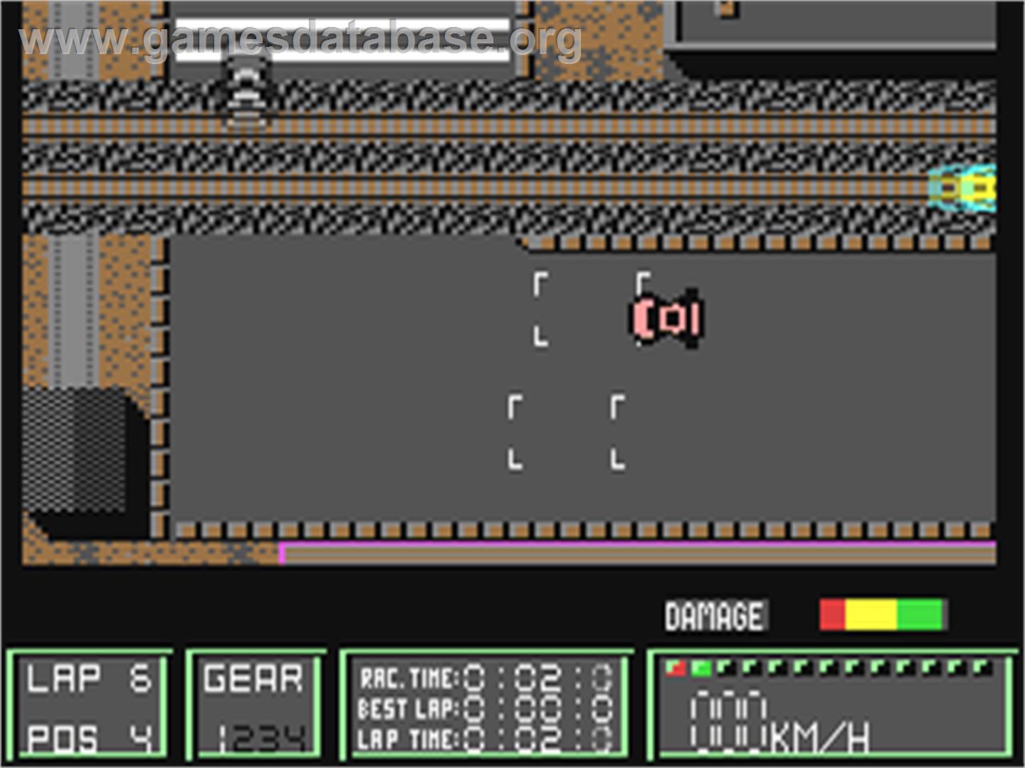 No Limit - Commodore 64 - Artwork - In Game