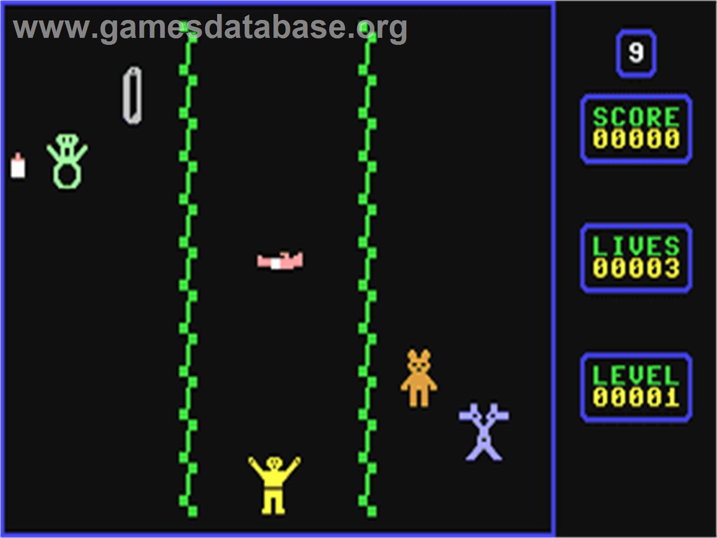Nursery Nightmare - Commodore 64 - Artwork - In Game