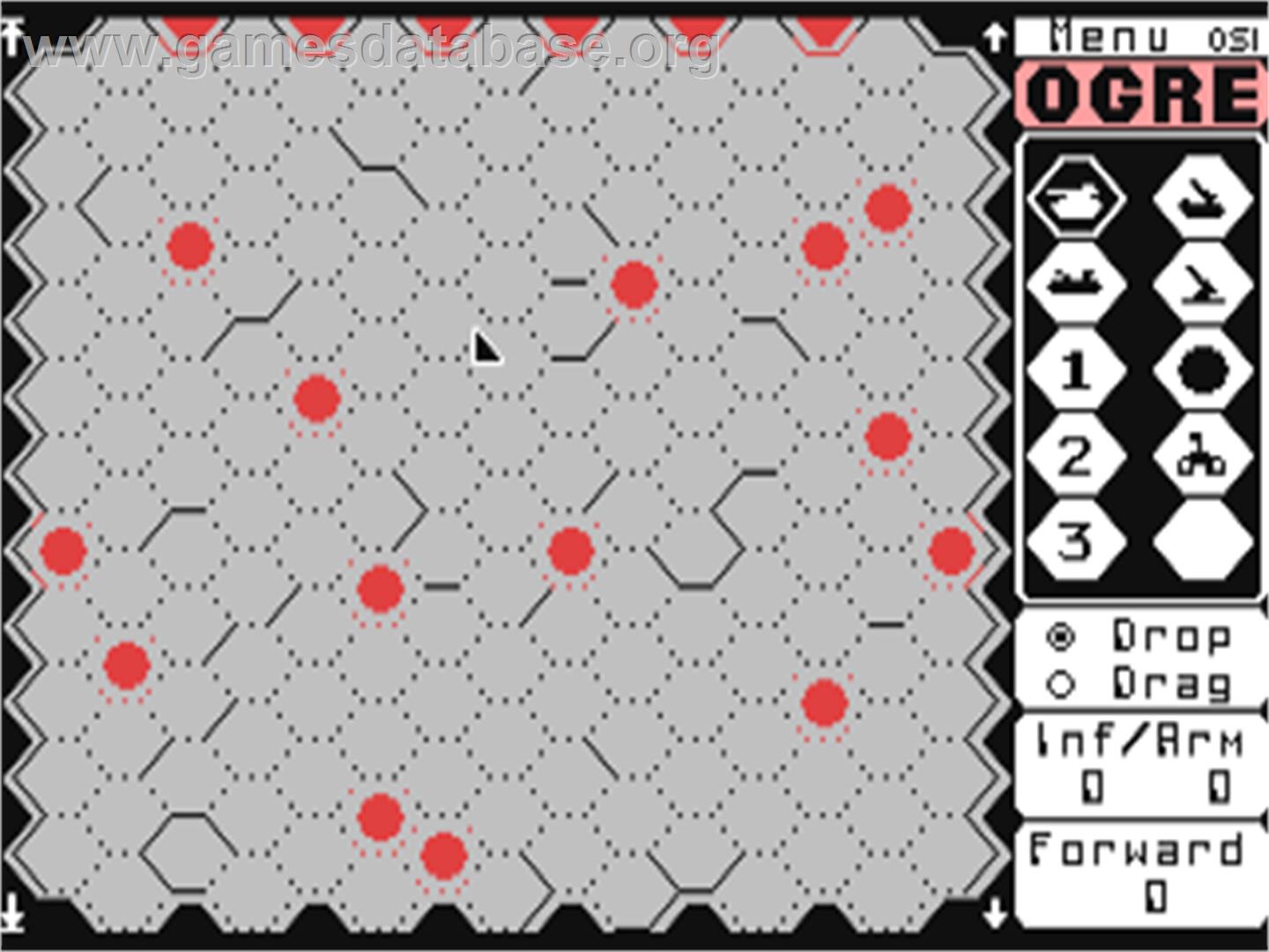 Ogre (Origin Systems) - Commodore 64 - Artwork - In Game
