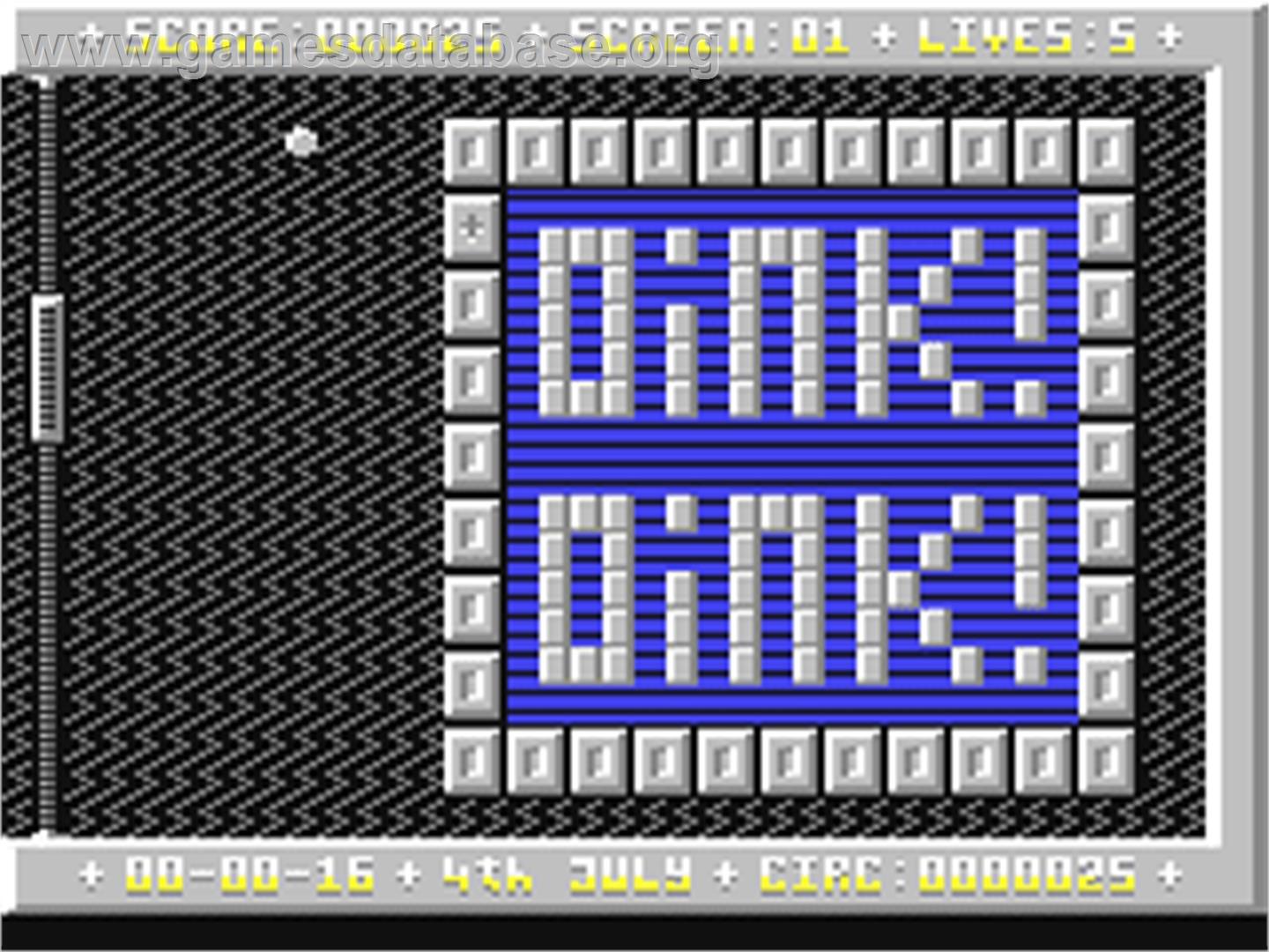 Oink! - Commodore 64 - Artwork - In Game