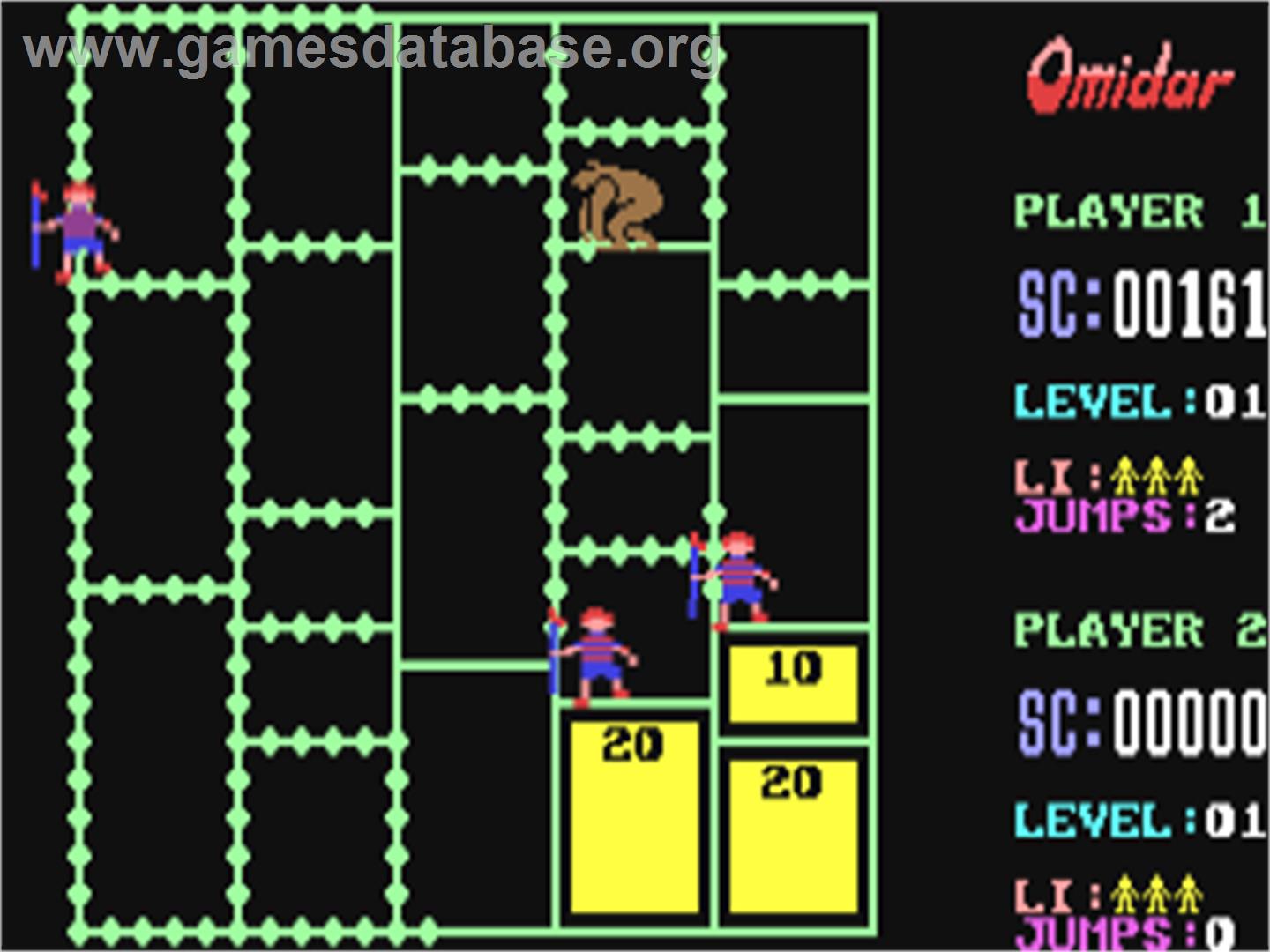 Omidar - Commodore 64 - Artwork - In Game