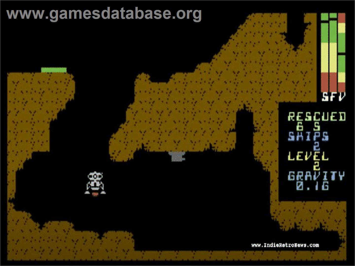 Orbital Rescue - Commodore 64 - Artwork - In Game