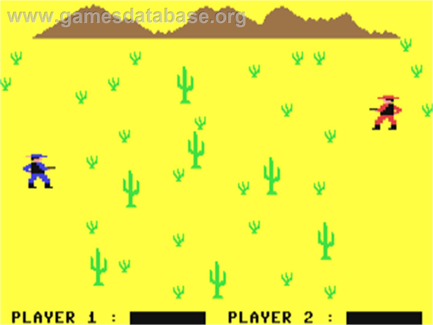 Outlaw (Hawksoft) - Commodore 64 - Artwork - In Game