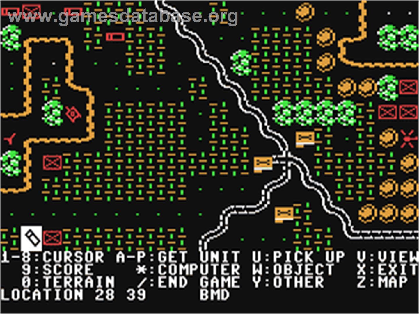 Overrun - Europe - Commodore 64 - Artwork - In Game