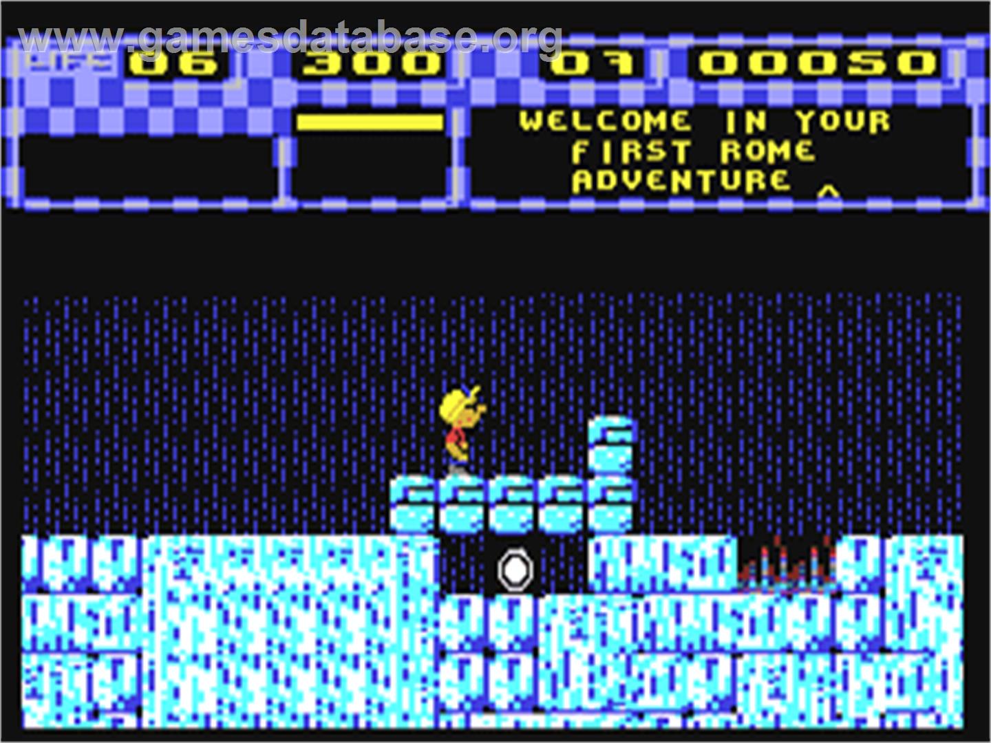 P. P. Hammer and His Pneumatic Weapon - Commodore 64 - Artwork - In Game