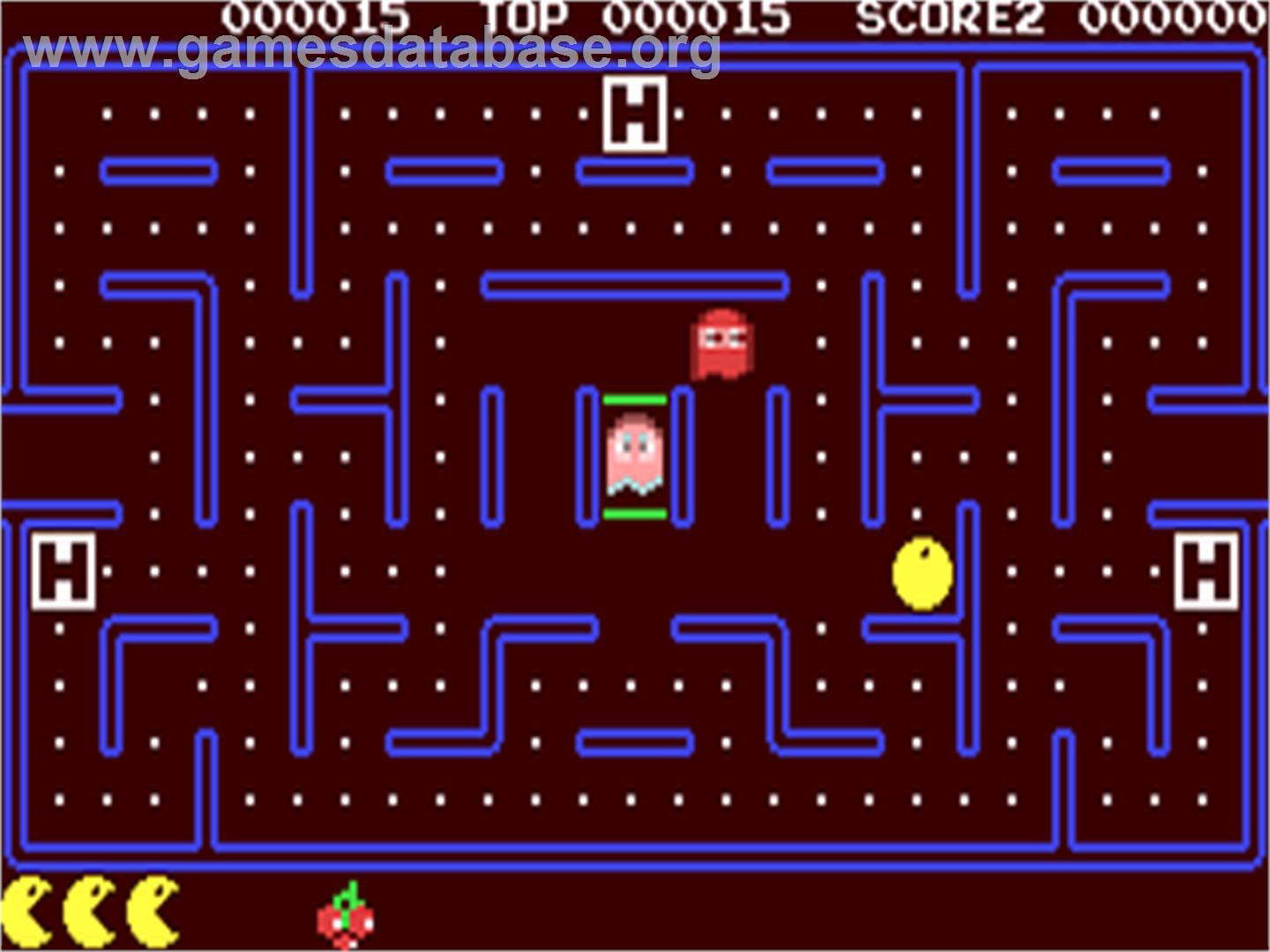 Pac-Mania - Commodore 64 - Artwork - In Game