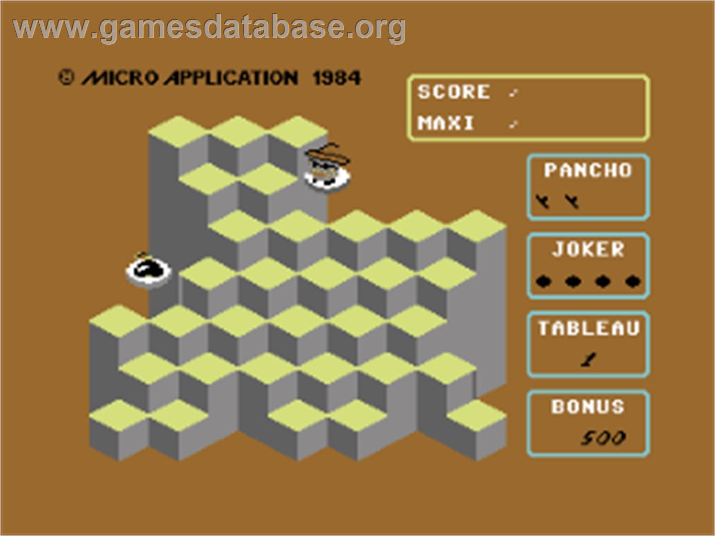Pancho - Commodore 64 - Artwork - In Game