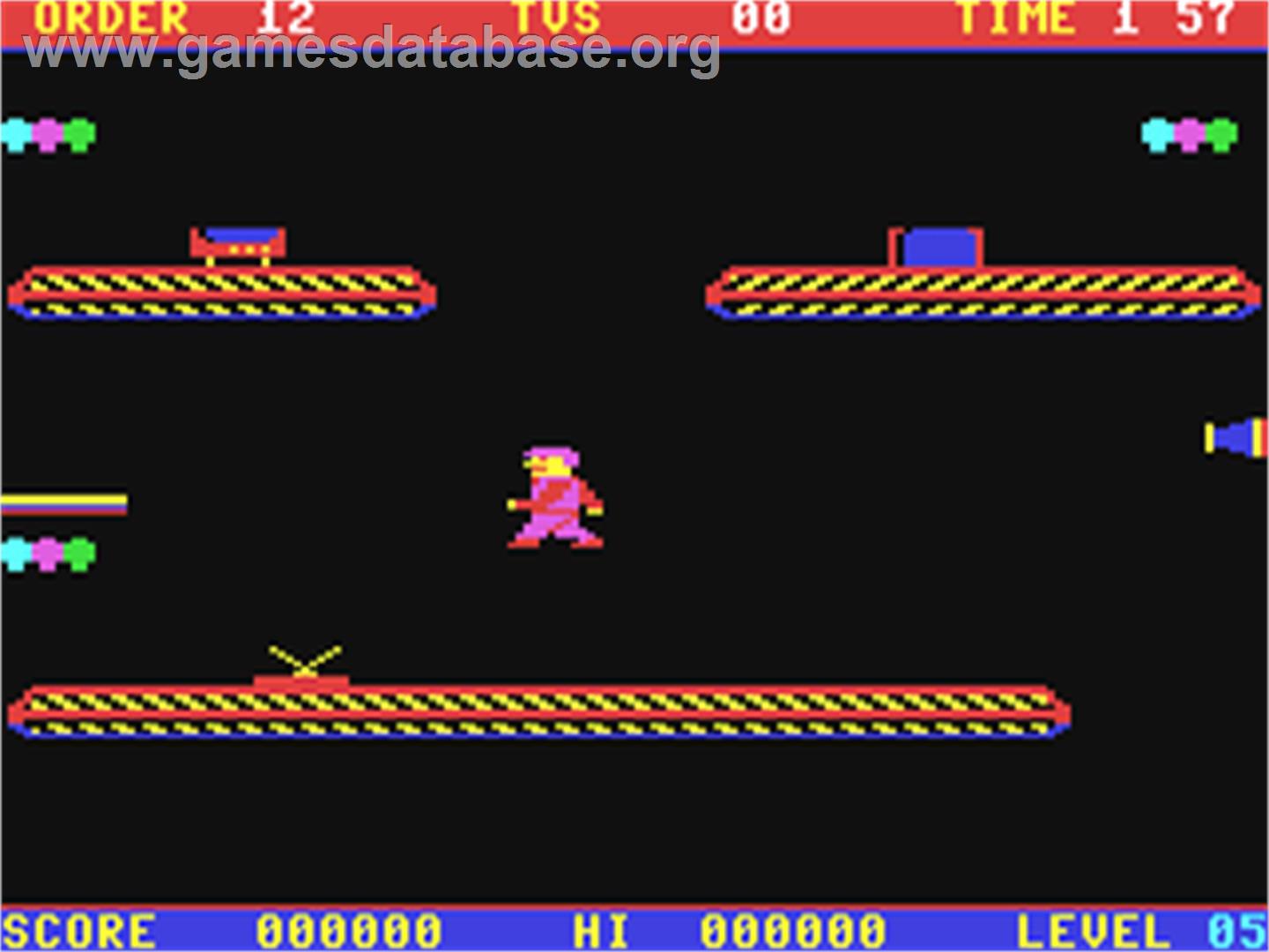 Panic Button - Commodore 64 - Artwork - In Game