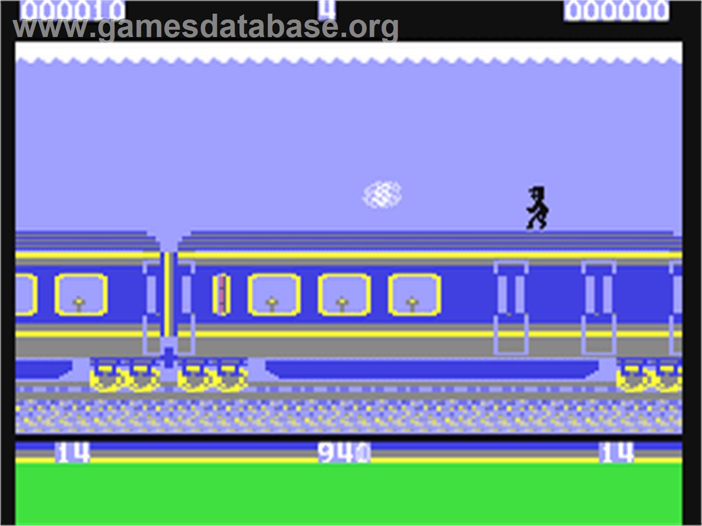 Panic Express - Commodore 64 - Artwork - In Game