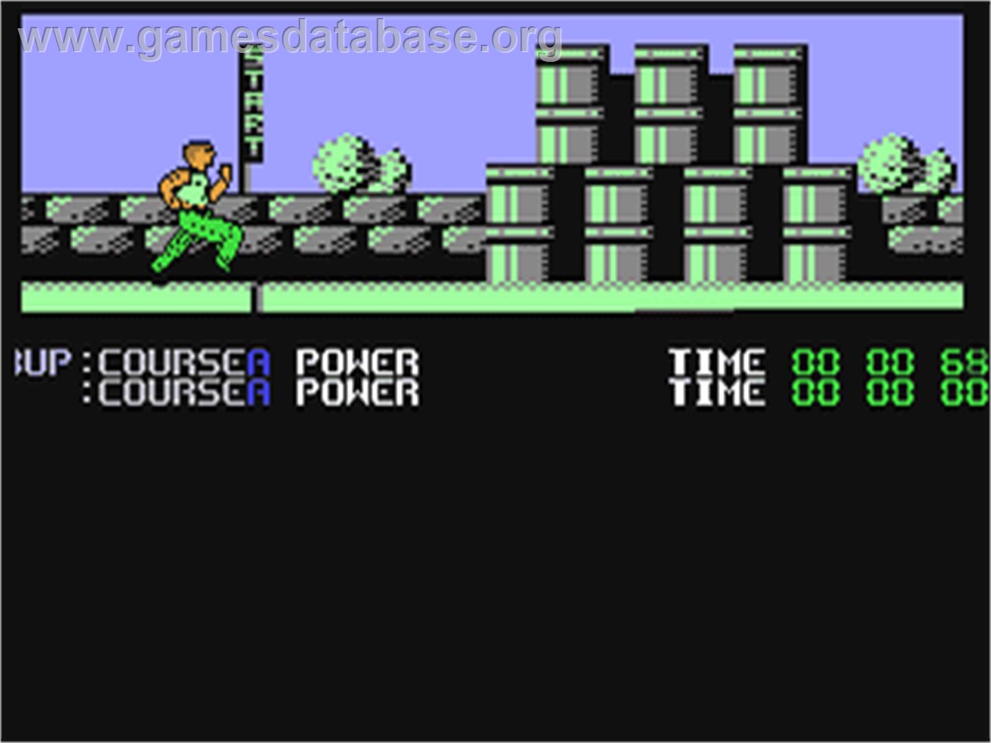 Para Assault Course - Commodore 64 - Artwork - In Game