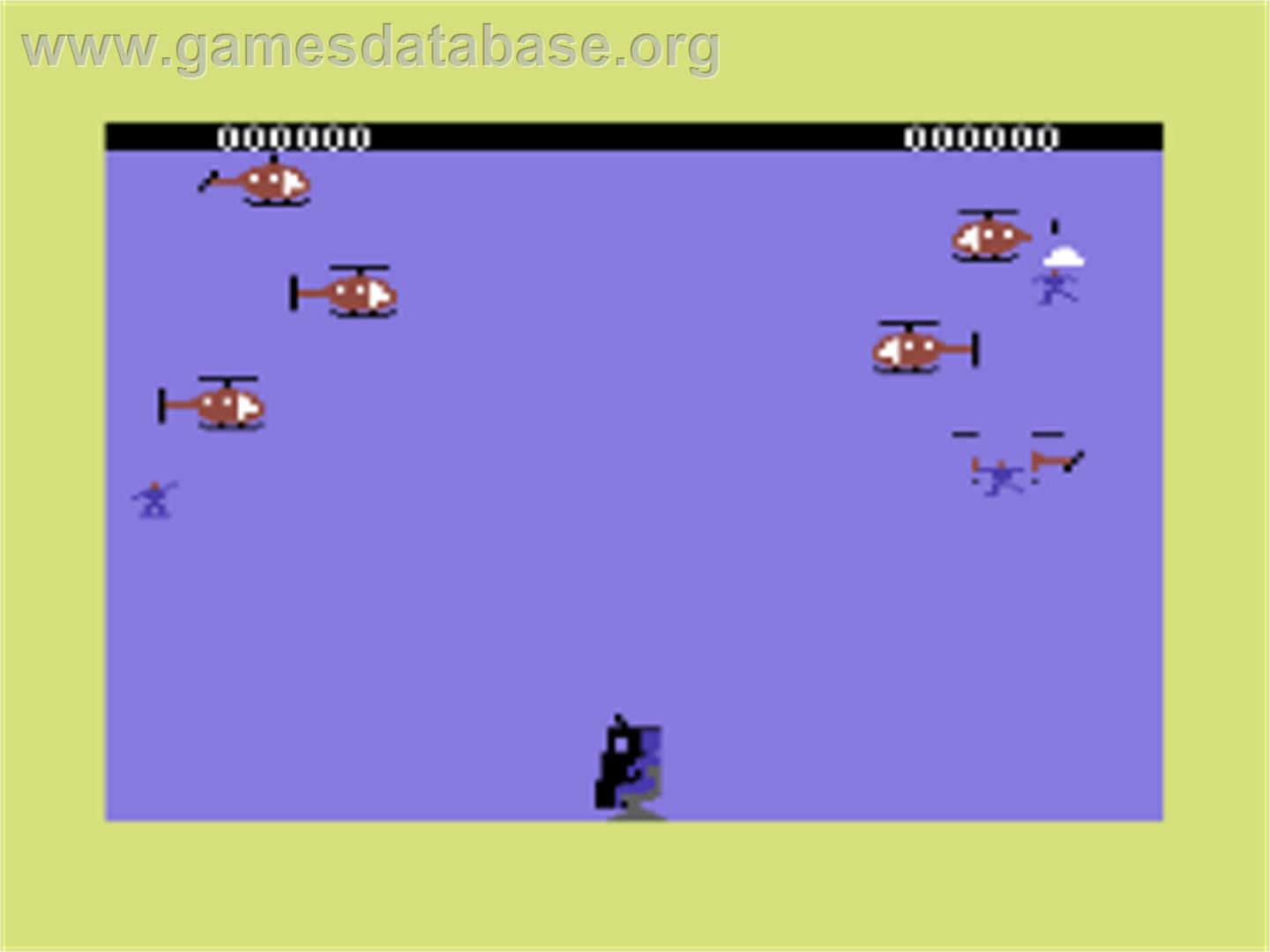 Paratroopers - Commodore 64 - Artwork - In Game
