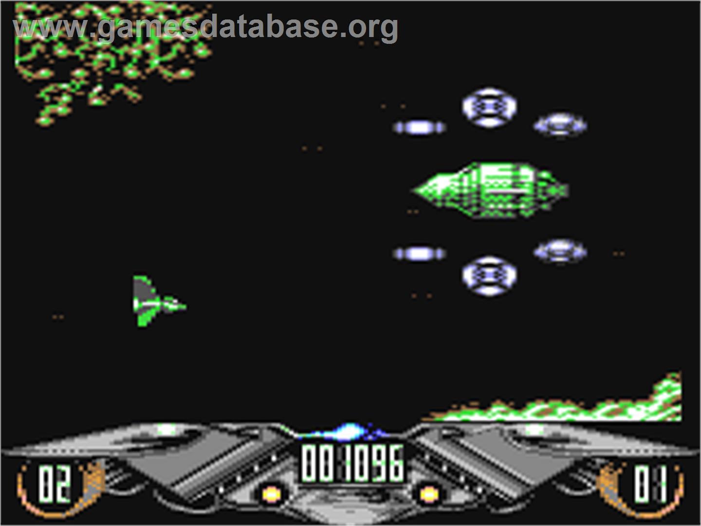 Parsec - Commodore 64 - Artwork - In Game